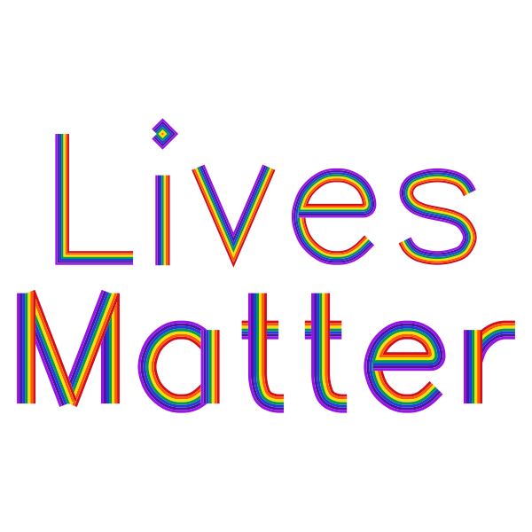 Lives Matter No Background