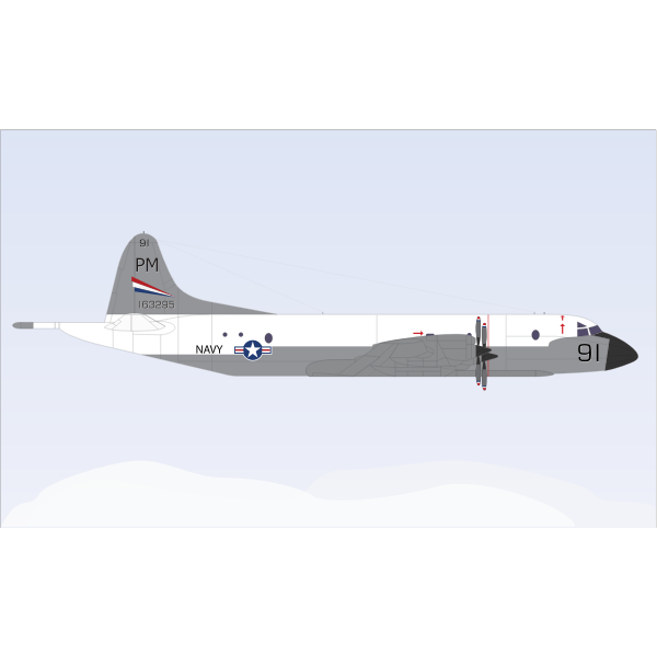 Lockheed P-3 Orion airplane