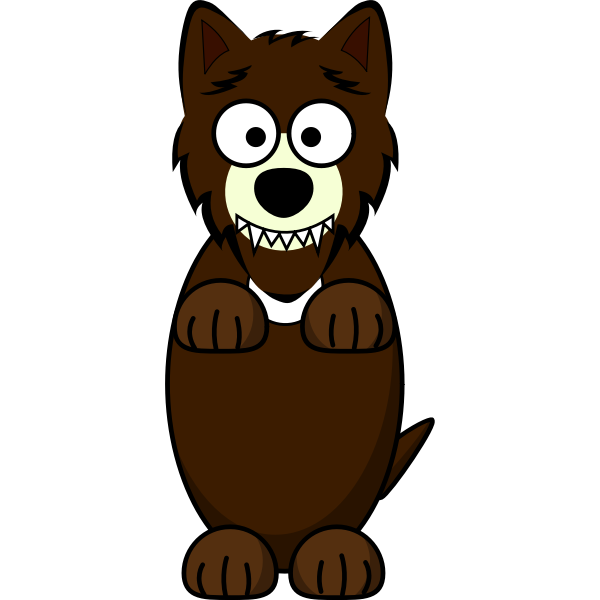 Funny wolf | Free SVG