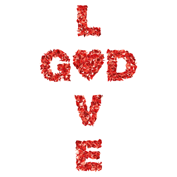 Low Poly Love GOD 3