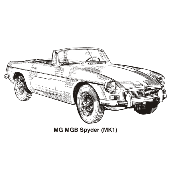Thunderbird Car Model 1957 Free Svg