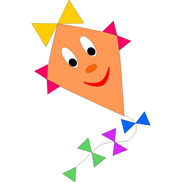 Playful Line Illustration For Kite Festival Stock Illustration - Download  Image Now - Kite - Toy, Flying, Fun - iStock