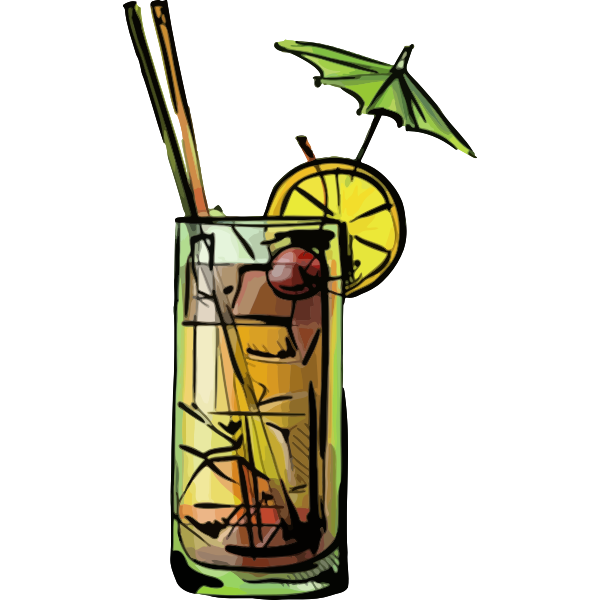 Mai tai cocktail