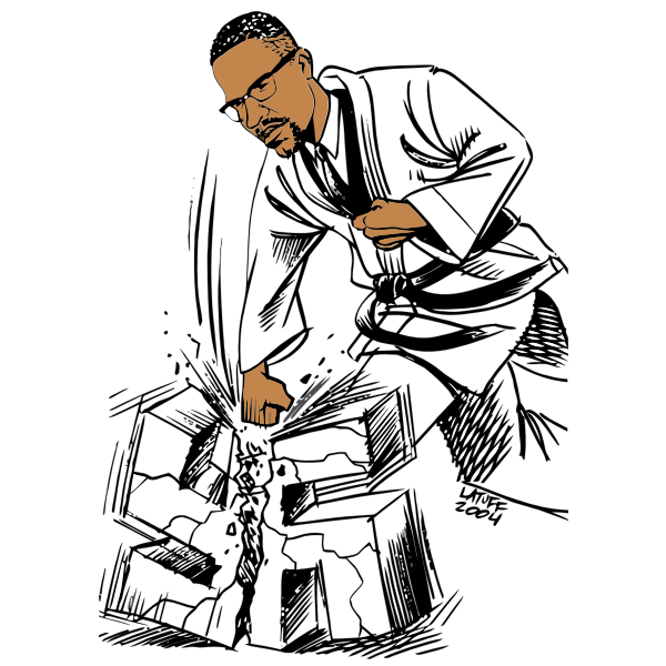 Malcolm X Latuff 2004