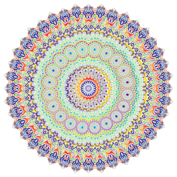 Mandala With Pattern and No Background