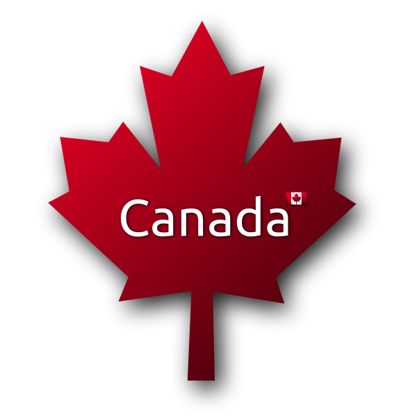 Canadian maple leaf symbol