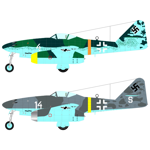 Messerschmitt 262 aircraft