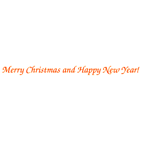 Merry Christmas and Happy New Year II