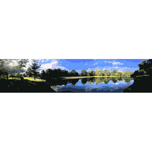 Missouri Pond in Panorama