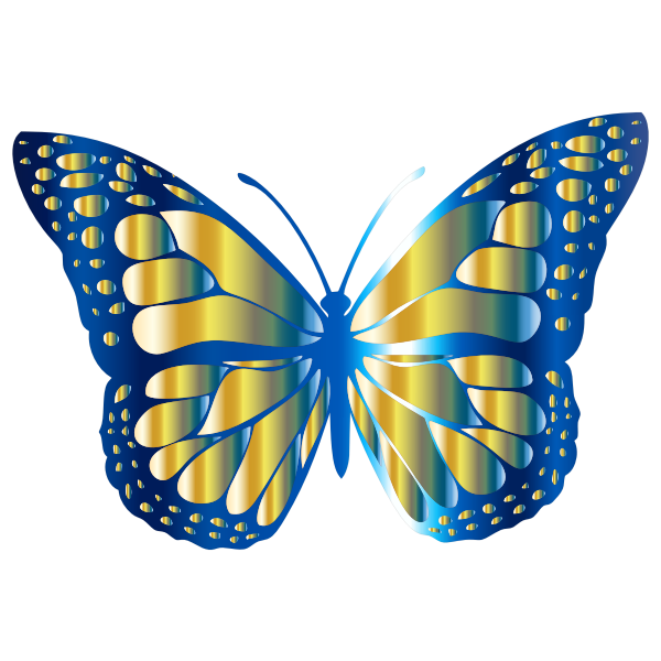 299 Butterfly Monarch Svg SVG PNG EPS DXF File
