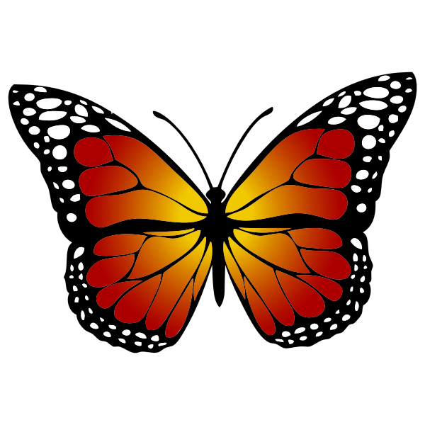 Monarch Butterfly 2 Free Svg