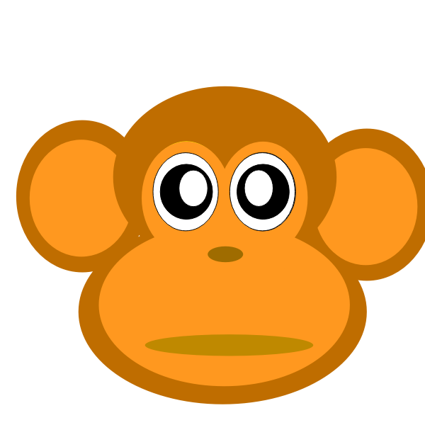 monkey svg free download