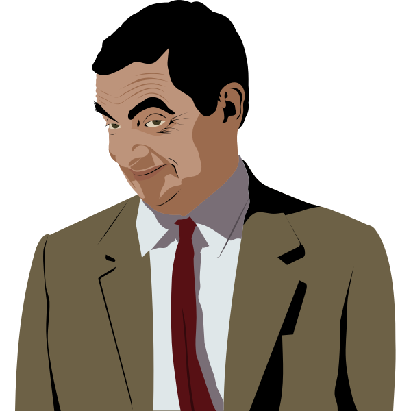 Download Mr Bean color by Rones | Free SVG