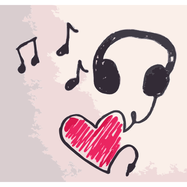 Love For Music Free Svg