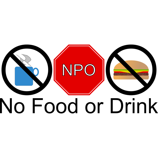 No food or drink sign | Free SVG