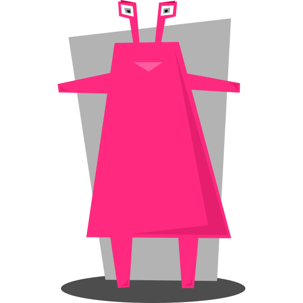 Pink robot
