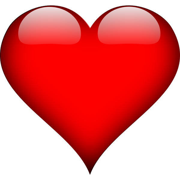 Download Red Heart Clip Art Graphics Free Svg