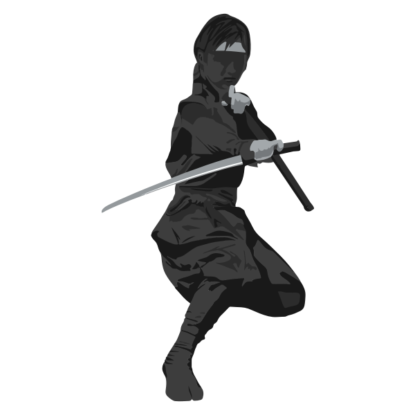 Download Female ninja agent | Free SVG