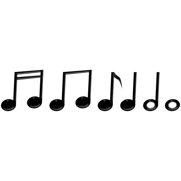 Music Notes Free Svg