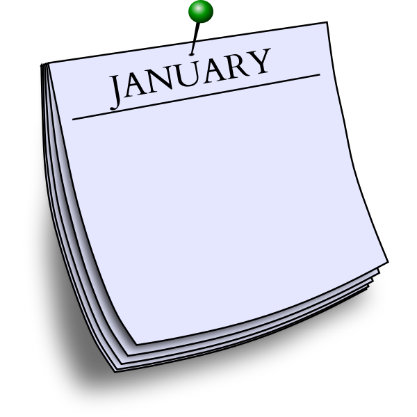 Monthly note - January