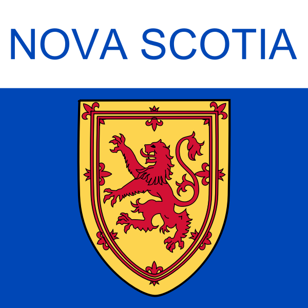 Nova Scotia symbol vector clip art