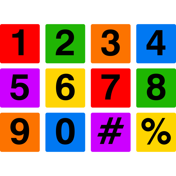 Number Icons