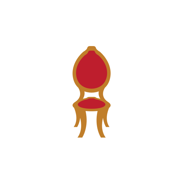 Old chair vector image