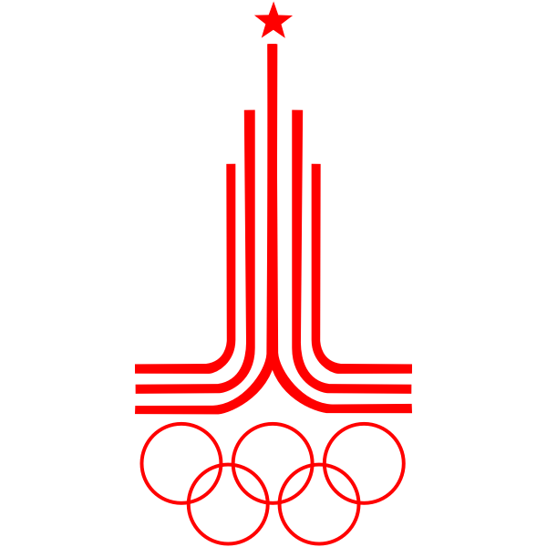 1980 Olympics vector image