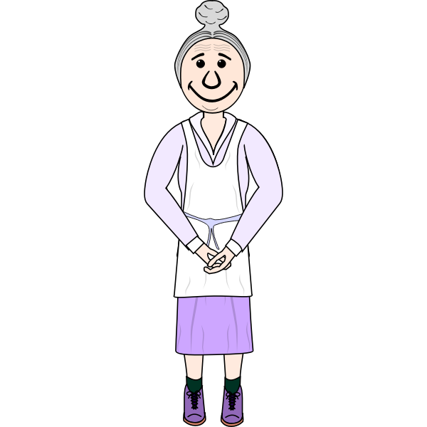 Download Grandma Vector Image Free Svg