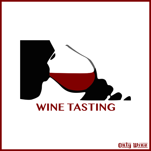 Wine tasting symbol