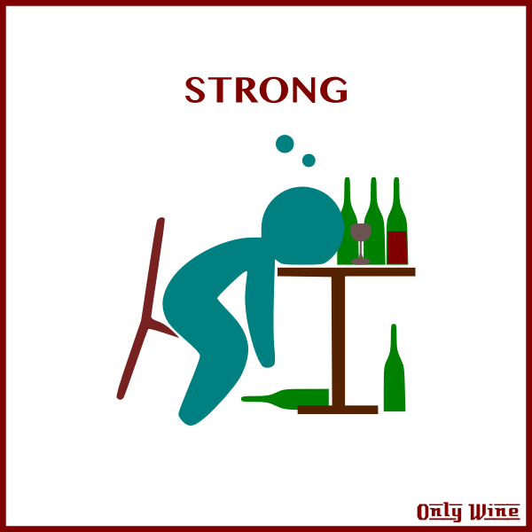 Strong wine