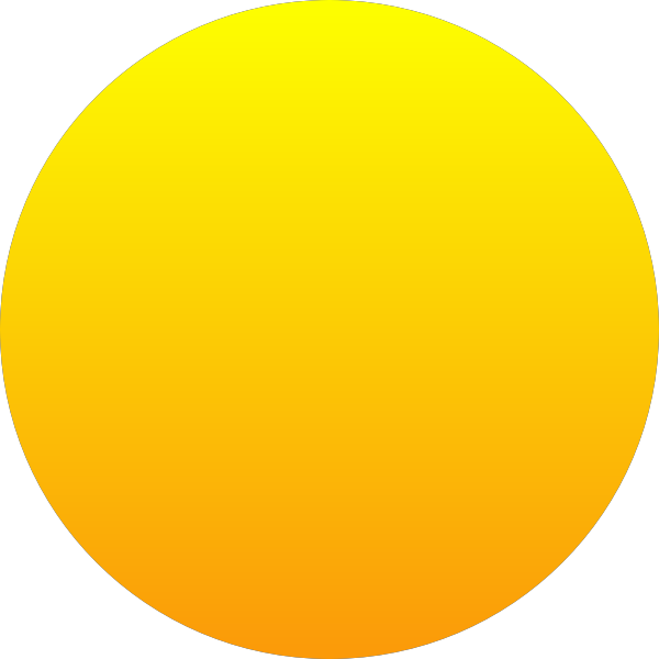 Orange Sun vector image