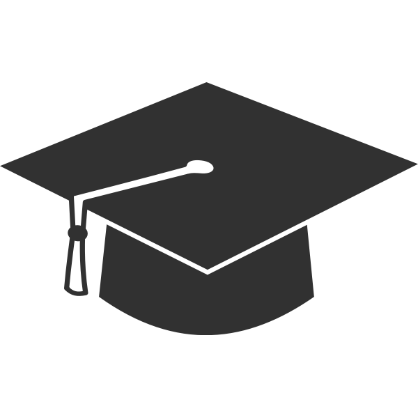 Simple academic hat
