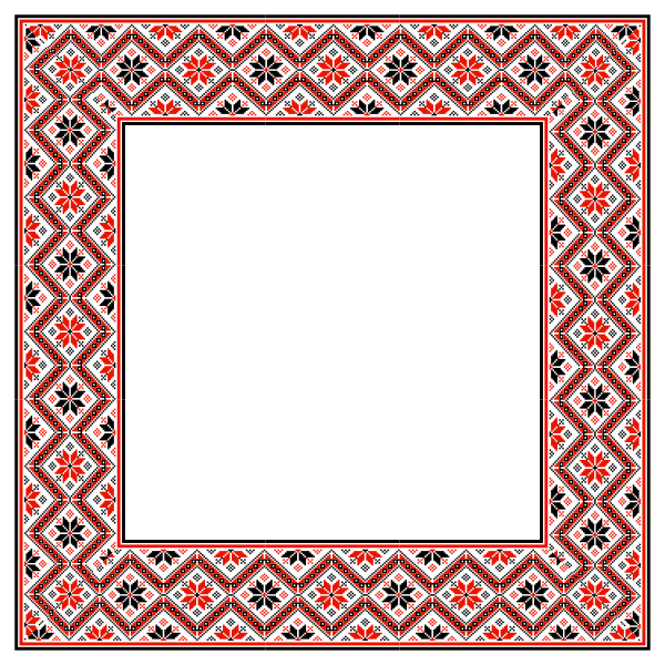 Download Ornate Floral Frame | Free SVG