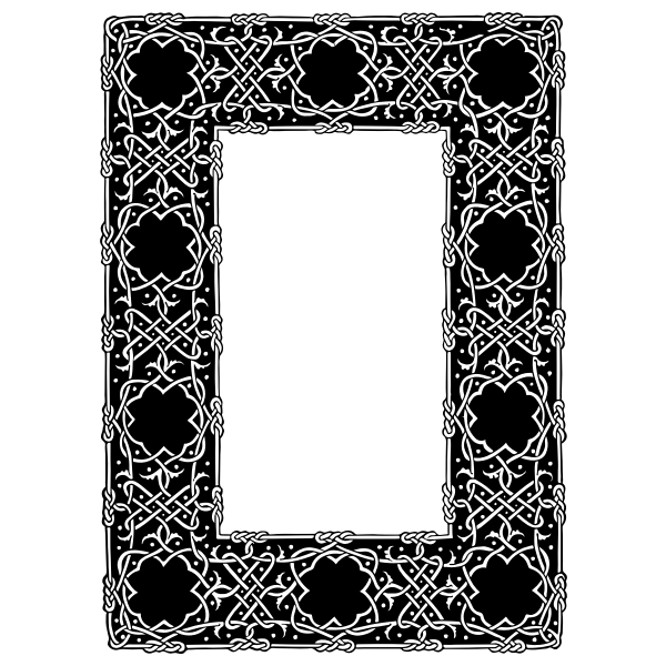 Ornate Geometric Frame