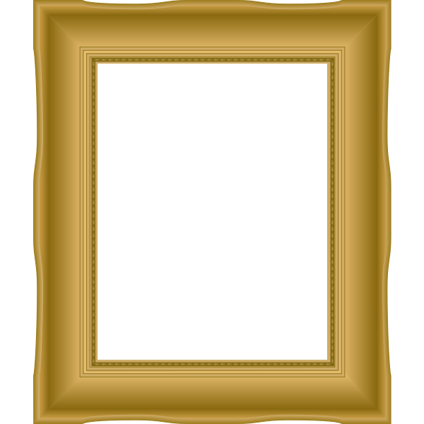 Ornate Picture Frame Plain