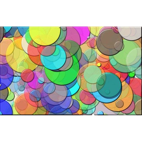 Overlapping Circles Background 2