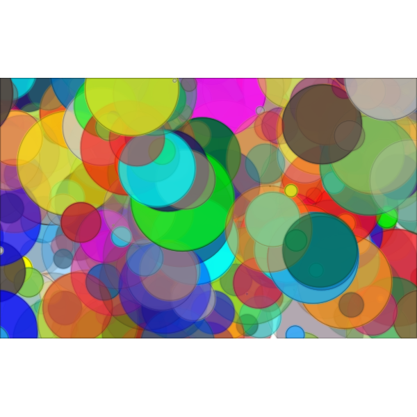 Overlapping Circles Background 7