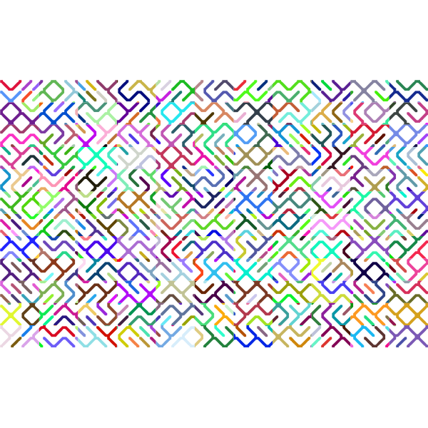 Colorful maze