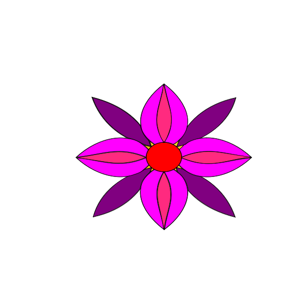 PINK AND PURPUL FLOWER