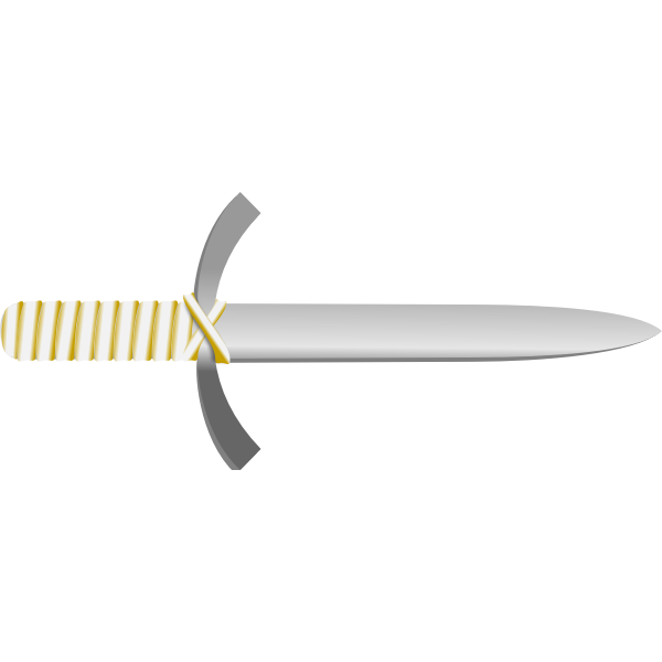 Pagan knife vector graphics