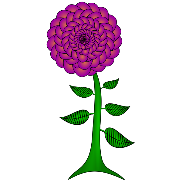 Free Free 271 Zinnia Flower Svg SVG PNG EPS DXF File