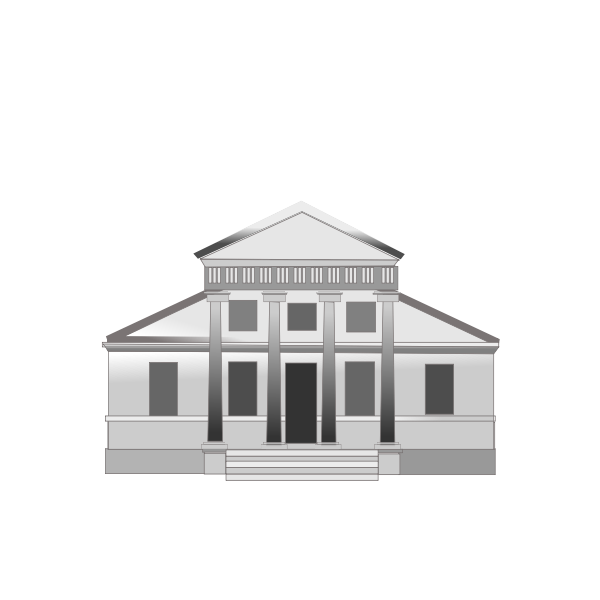 Vector illustration of villa