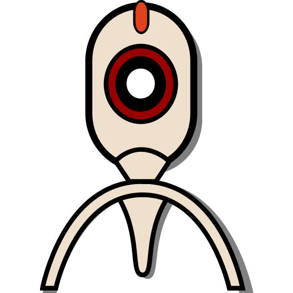 Webcam symbol clip art - Free SVG