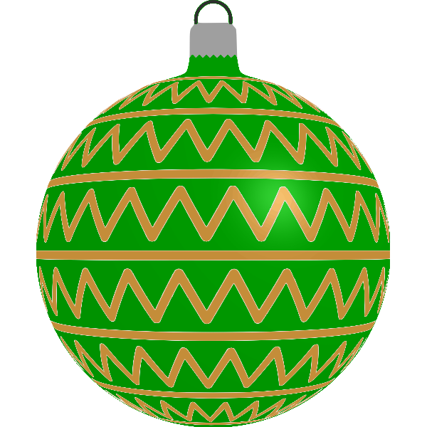 Green bauble image