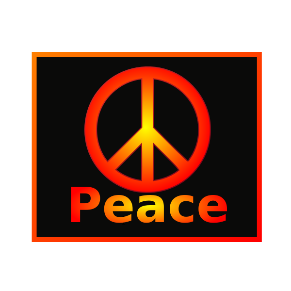 Peace in Orange