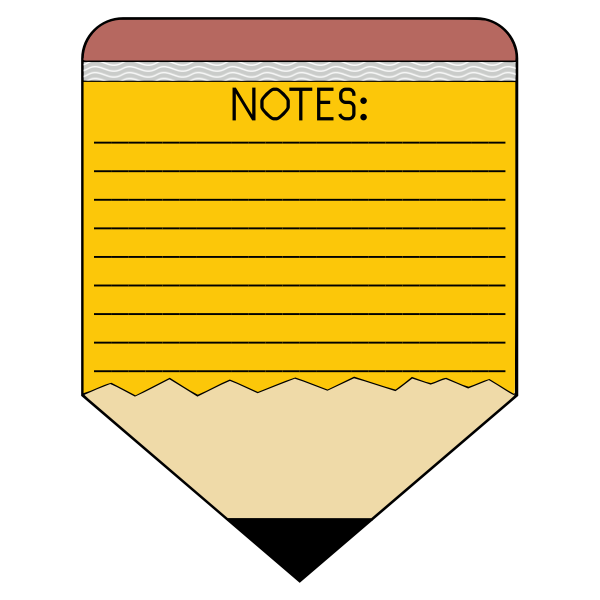 Pencil notes