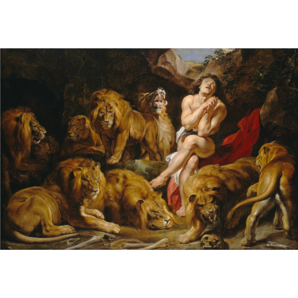 Peter Paul Rubens Daniel in the Lions Den