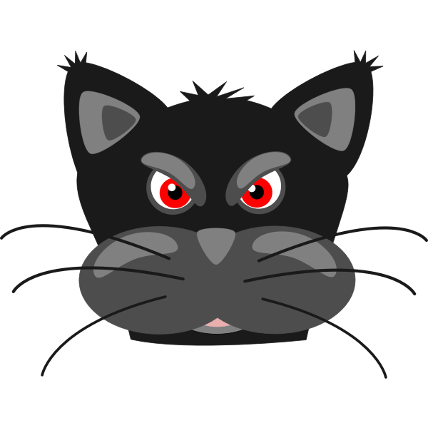 Angry black panther | Free SVG