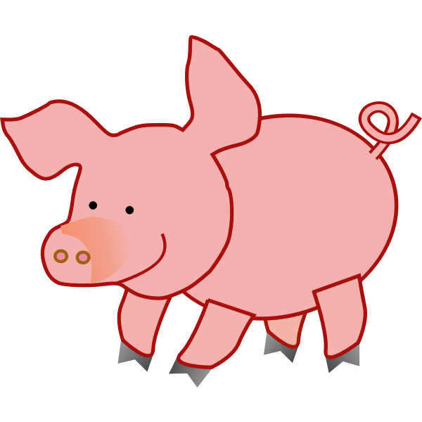 pig outline